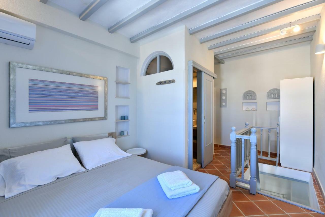 Almyra Seaview Maisonette In Naousa Bagian luar foto