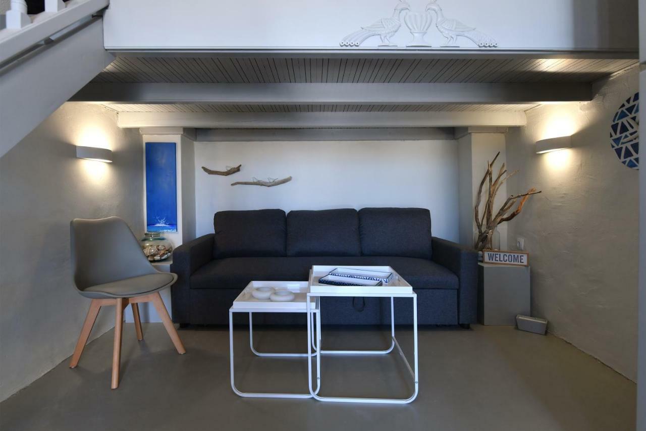 Almyra Seaview Maisonette In Naousa Bagian luar foto