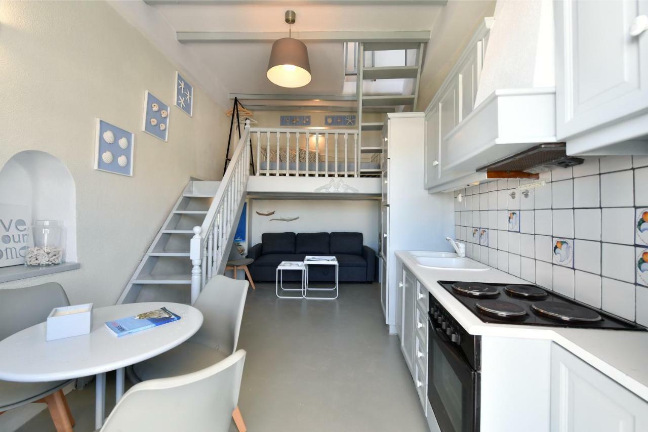 Almyra Seaview Maisonette In Naousa Bagian luar foto