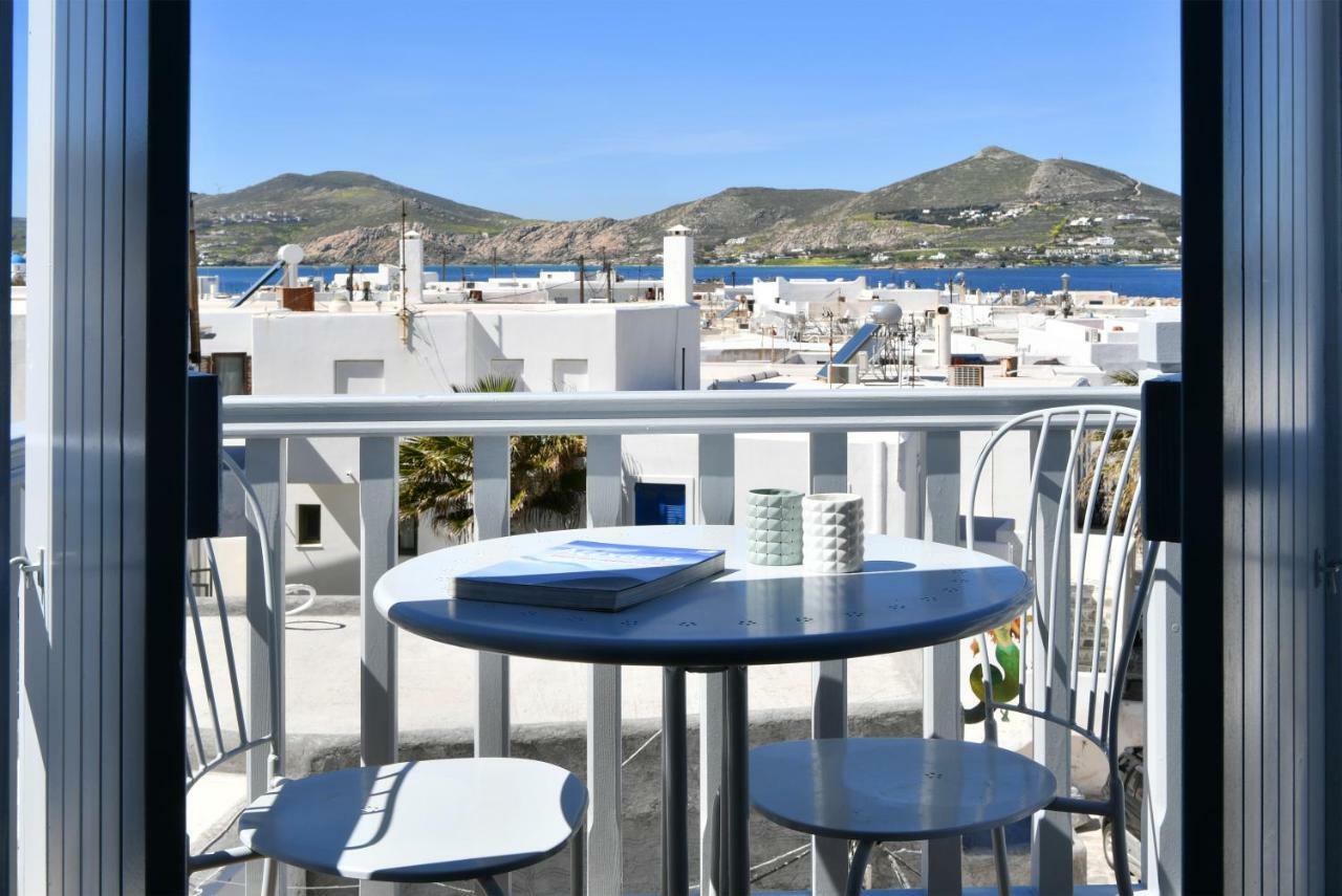 Almyra Seaview Maisonette In Naousa Bagian luar foto