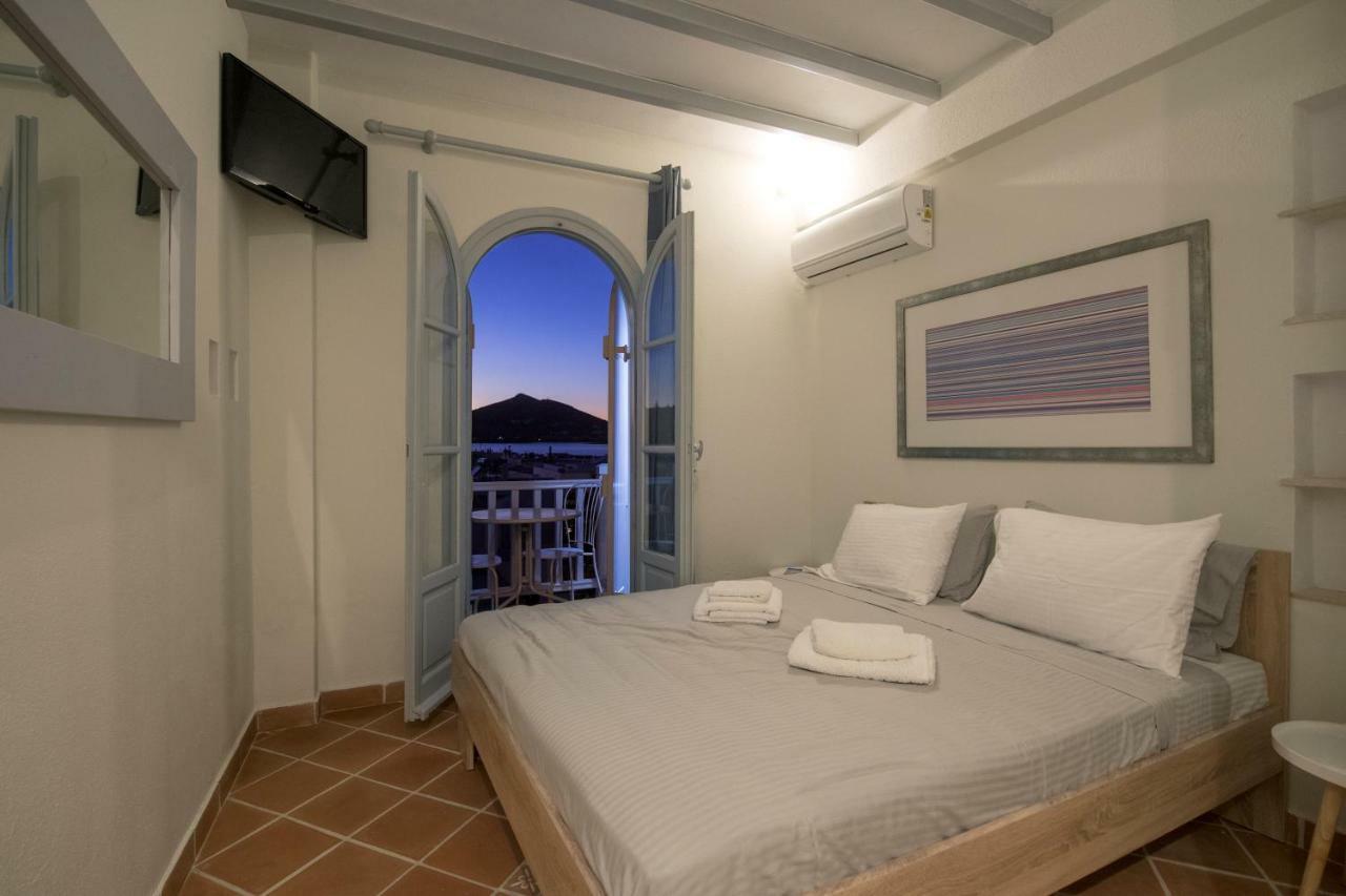 Almyra Seaview Maisonette In Naousa Bagian luar foto